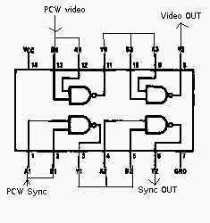 schematic of the video fix.